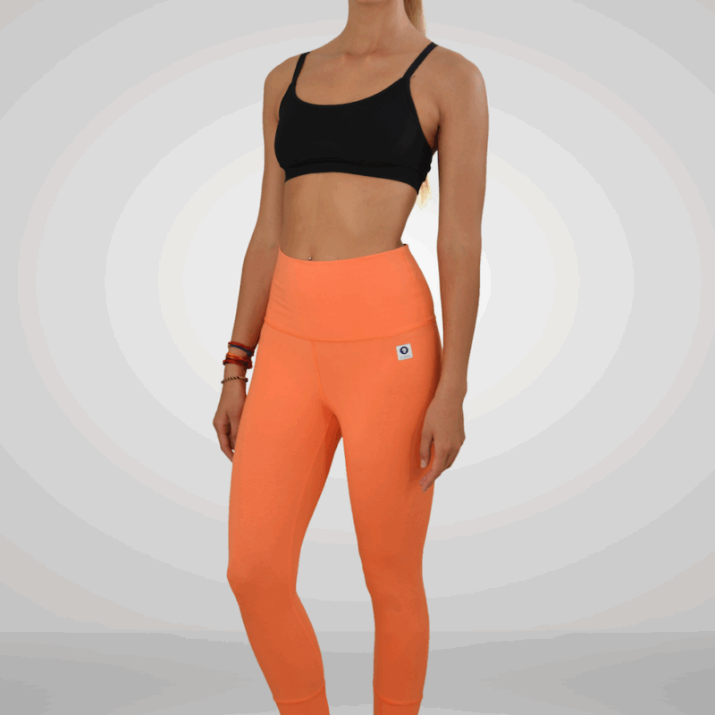 Sara high waist leggings orange